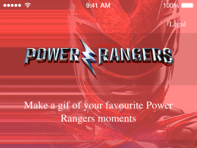 Online Gif Maker - Power Rangers