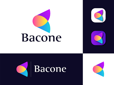 B letter Modern logo abstract app b letter branding colorful custom letter design flat gradient icon illustration letter logo logo logo trends logodesign mark minimal modern logo monogram typography