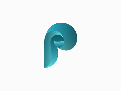 P Alphabet Abstract letter logo  P logo design, Logo design template,  Letter logo
