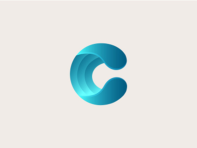 C Letter Modern Logo Design