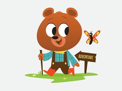 Adventure Bear bear illustration kids