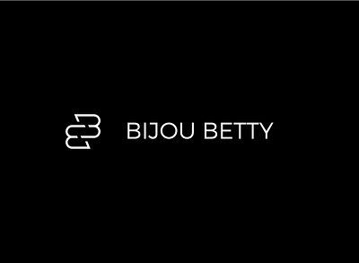 Bijou Betty Logo branding design emblem icon illustration lettering logo minimal typography vector