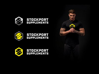 Stockport Supplements logo design