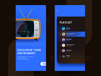 Music app design music app ui ux