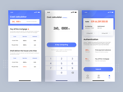 Financial Calculations app design icon ui web ios guide design finance app ui
