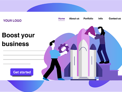 Landing page 1