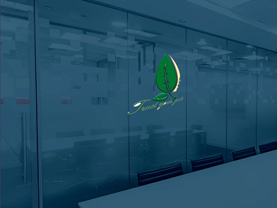 3D Glass Logo Mockup Free Download jpg4