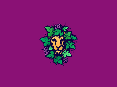 wine lion africa animal drink grape lion