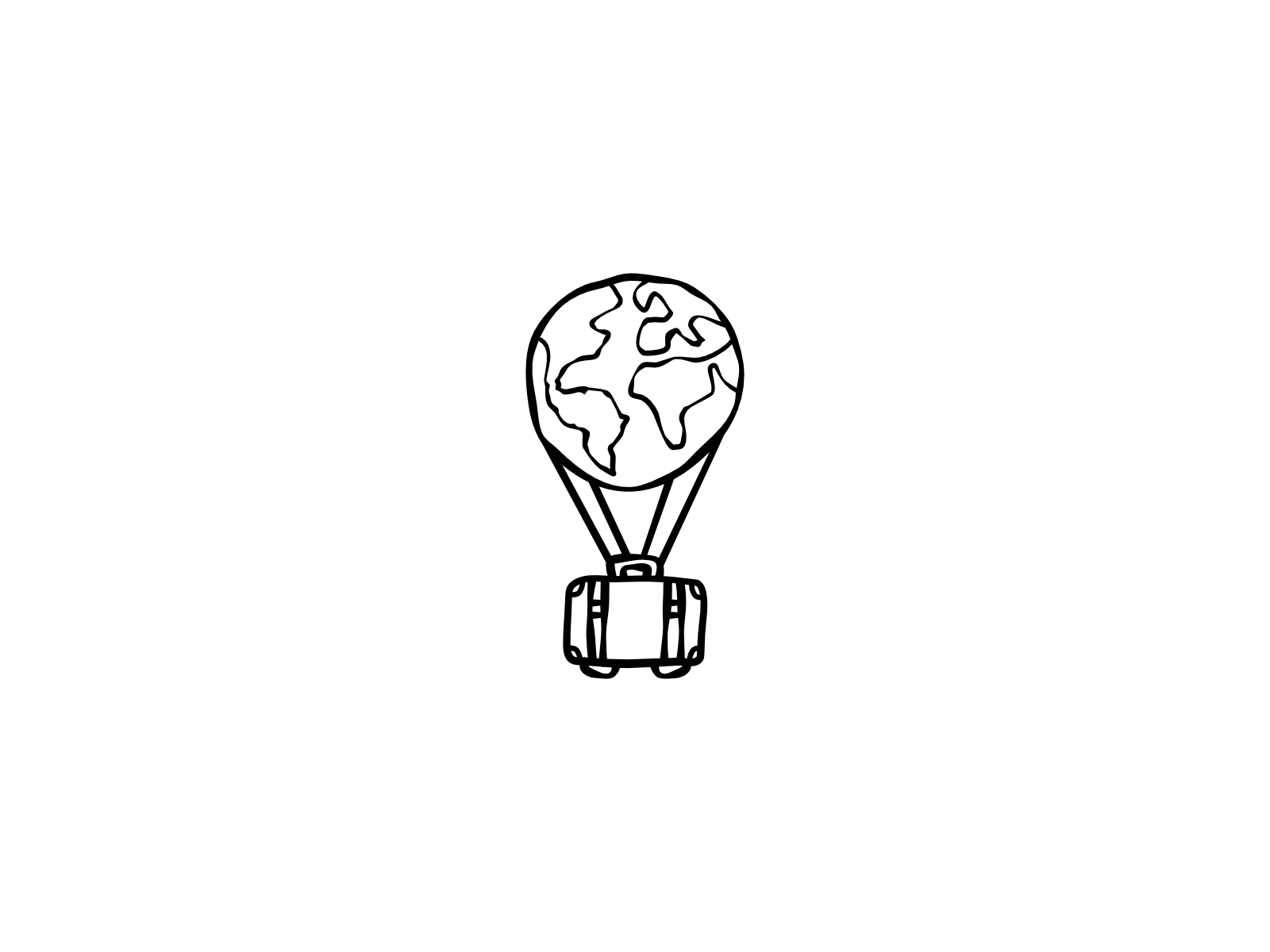 Earth Balloon By Favela Design On Dribbble