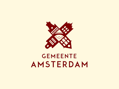 Amsterdam Logo amsterdam bicycle building canal river city logo coat of arms gemeente holand netherlands old building river tulip