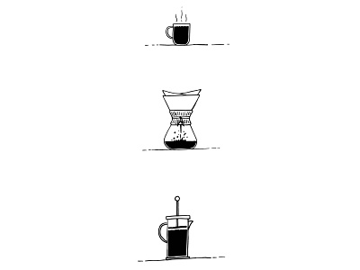 How do you take your coffee? coffee design graphic design hand drawn illustration