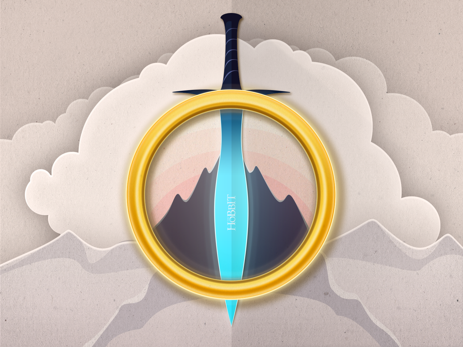 The Hobbit by ILLUSTRATE - X on Dribbble