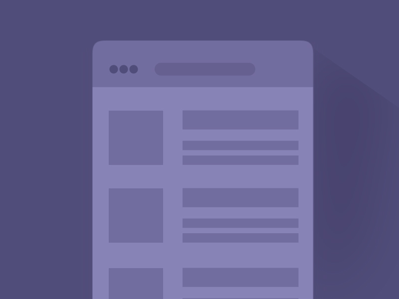Side menu animation by ILLUSTRATE - X on Dribbble