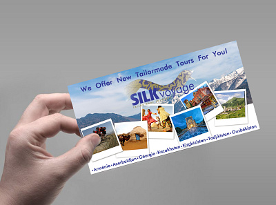 Travel company postcard Mockup brand design branding card design graphicdesign mock up mockup mockups photoshop postcard design postcardproject postcards