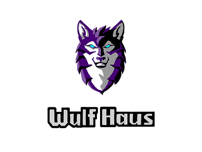 WIP Wulf Haus Logo animal draft logo mascot sketch wild wolf wulfhaus
