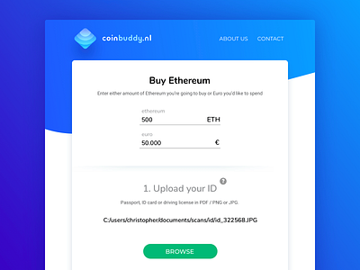 Coinbuddy. Web Design, Brand Identity