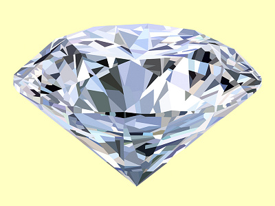 Diamond bauble diamond gem illustration vector