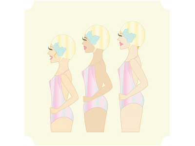 Swimmers adobe illustrator