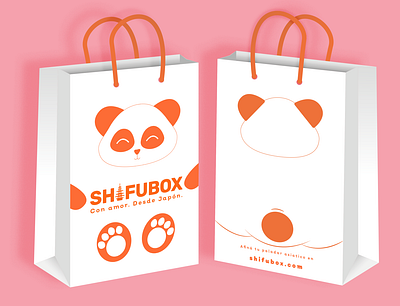 Shifubox - Japanese Snackbox Bag Design bag design golosinas illustration maqueteado marketing vector