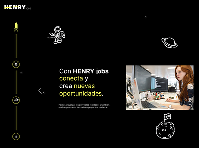 Henry Jobs animation design illustration ui vector