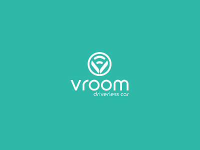 Vroom logo design
