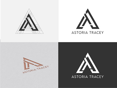 Astoria Tracey Monogram Logo brand identity creative creative logo logo collcetion logo concept logo design logo designer logo ideas logo insprations logo mark logo type logotype minimal minimal logo modern logo mordern logo professional logo unique logo vector logo png