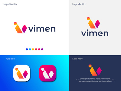 Vimen Logo | VM Letter | Modern Logo Design