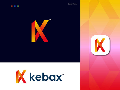 Kebax Logo | K Letter | Modern Logo