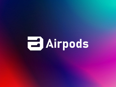 Airpods, Modern Logo Design abstract logo airpods airpods logo brand identity branding graphic design icon illustration letter a logo design logo designer logo idea logo inspirations logo maker logo mark logo online modern logo symbol vector