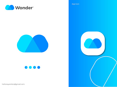 Modern Letter W, Modern Logo Design