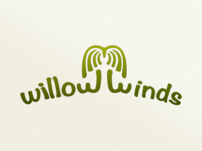 Willow Winds logo mockup willow winds