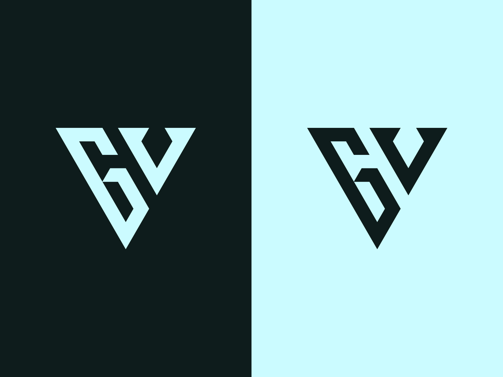 GV Logo by zafor iqbal on Dribbble