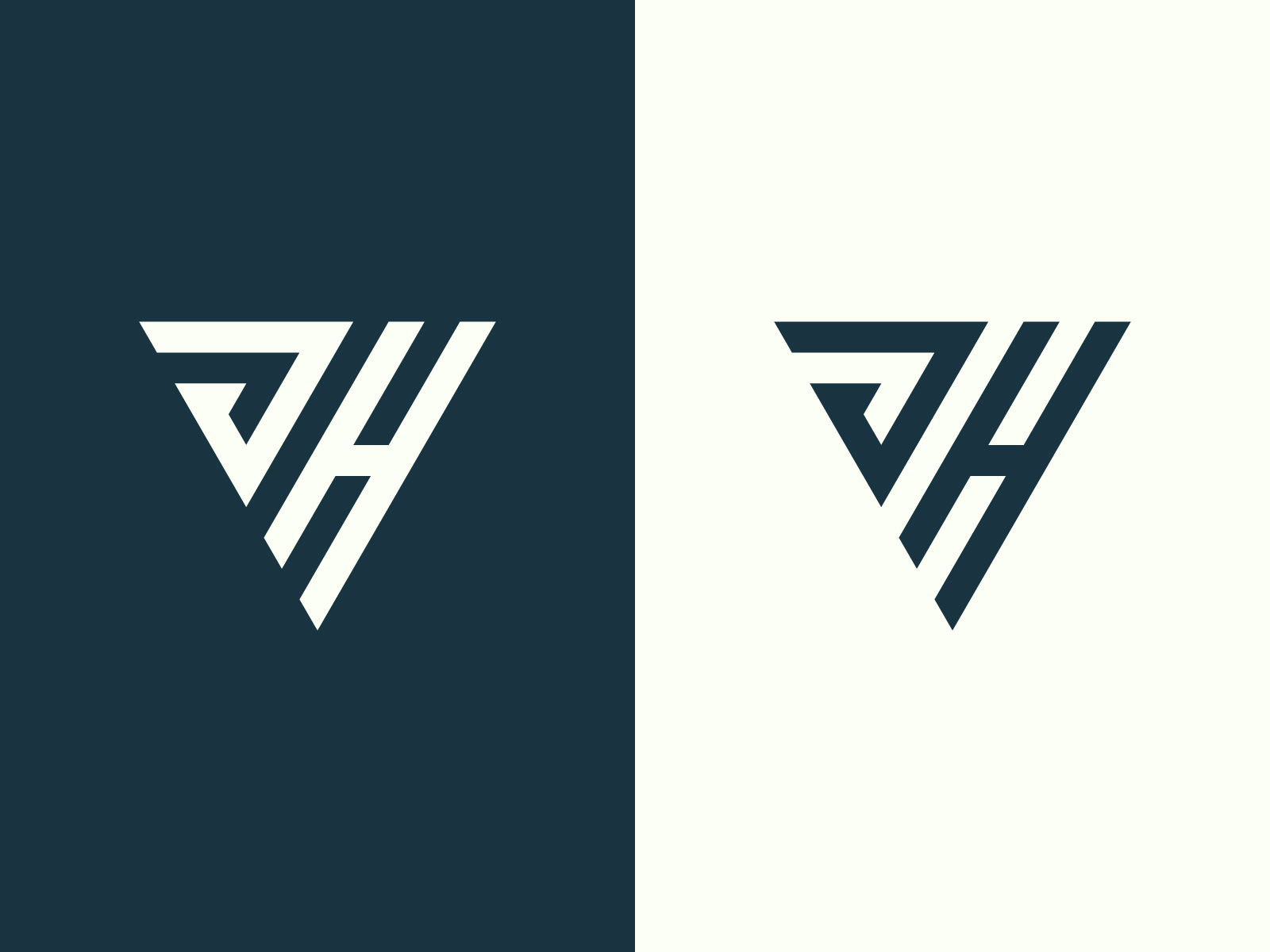 JH Logo by Creative Designer on Dribbble