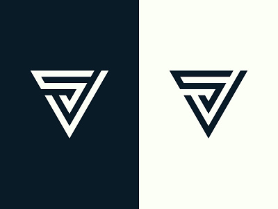 VS SV Logo branding design icon idea identity illustration logo logo design logo designer logos logotype modern monogram logo simple sv sv logo sv monogram vs vs logo vs monogram