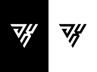 JX Logo branding design graphic design icon identity illustration jx jx logo jx monogram logo logo design logo designer logotype modern simple triangle vector xj xj logo xj monogram