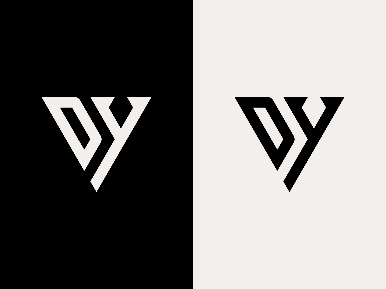 Dy Logo By Creative Designer On Dribbble