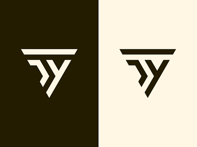 TY Logo branding design icon identity illustration logo logo design logo designer logos logotype modern monogram logo simple tri angle ty ty logo ty mongoram yt yt logo yt monogram