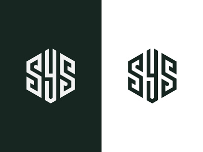 SYS Logo branding clean creative design icon idea identity illustration inspiration logo logo design logo designer logos logotype minimal modern sys sys logo sys monogram vector