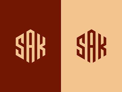 SAK Logo branding design graphic design icon identity illustration letter logo logo logo design logo designer logoawesome logos logotype minimal modern sak sak logo sak monogram sports logo vector
