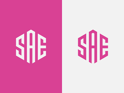 SAE Logo branding clean creative design icon identity illustration logo logo design logo designer logoawesome logos logotype minimal modern sae sae logo sae monogram simple vector