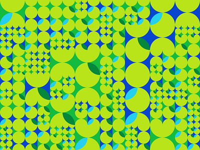 Pattern abstract abstraction circles elements geometric geometry green patterns