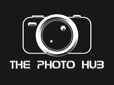 The Photo Hub branding branding design design flat graphic design illustration logo minimal vector