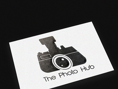 The Photo Hub branding design flat illustration illustrator logo minimal mockup