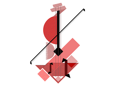 Musica art design flat graphic design illustration vector