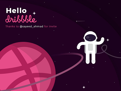 Dribbble 1st Shot