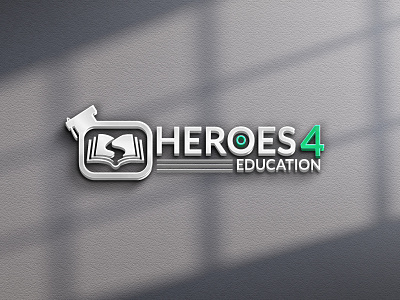 Heroes4 Education Logo Design branding creative and unique log design creative design creative logo design design graphicdesign logo unique logo design