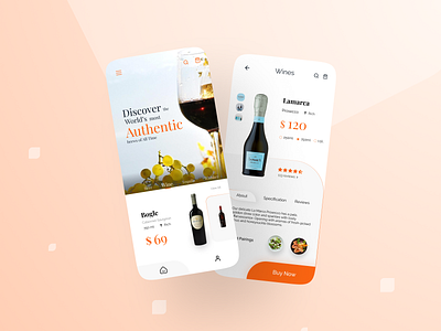 Winery UI Design app design appdesigner dailyui design inspiration productdesign ui inspiration ui interface ui kit uitrends ux ux designer web design winery
