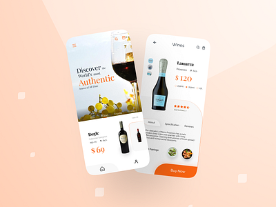 Winery UI Design