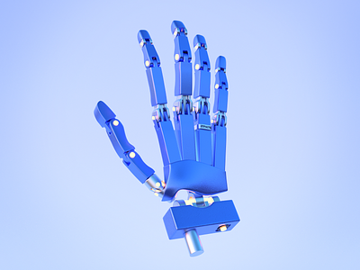 Robot Arm | Light 3d 3d art 3d artist 3d render blender blender 3d design illustration