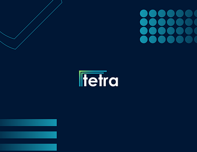 tetra logo brand design branding design icon identity illustration illustrator logo logotype modern